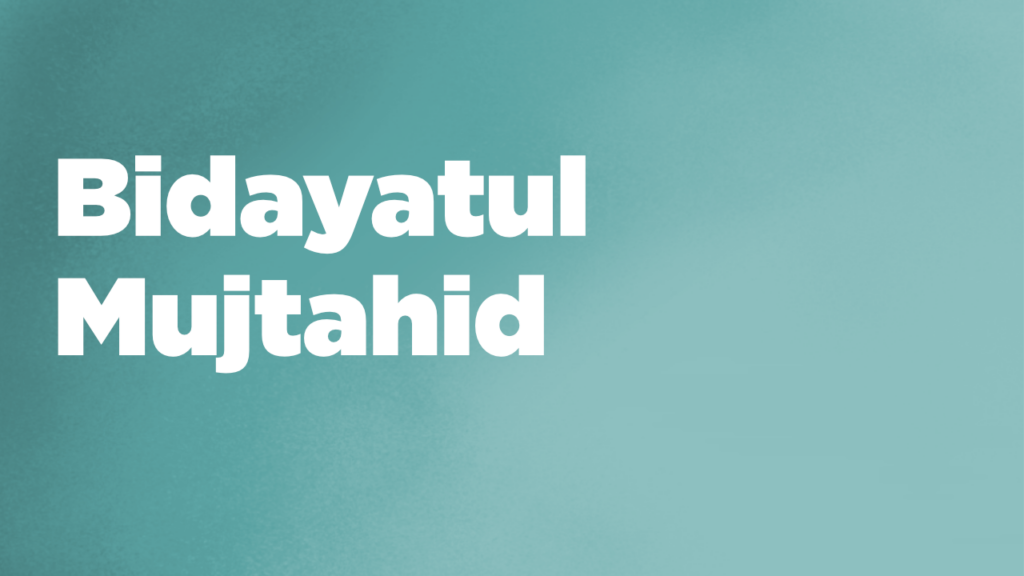 Ngaji Bidayatul Mujtahid